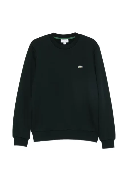 Hanorac crewneck Lacoste verde