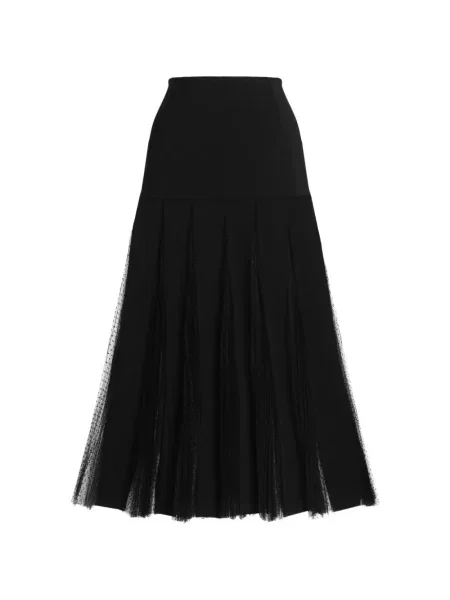 Sukně Dolce & Gabbana jersey černé