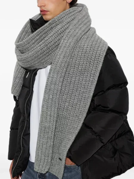 Fular Dsquared2 cu autograf gri