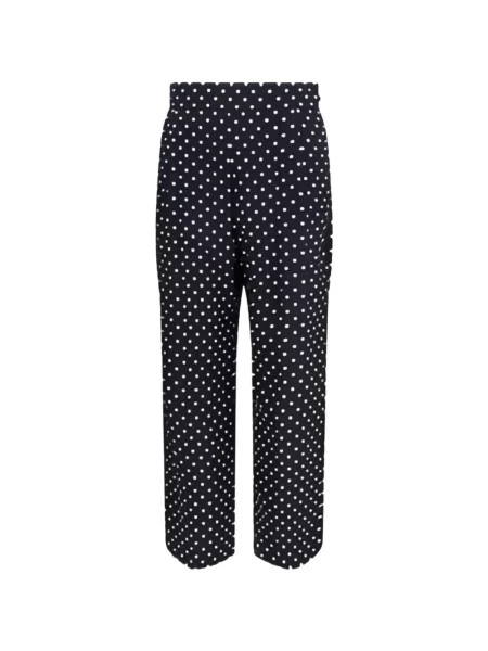 Pantaloni Valentino Garavani cu buline albastru