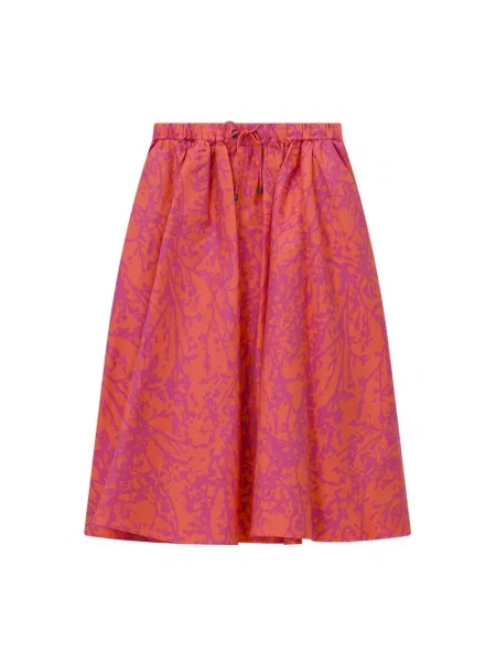 Spódnica midi Max Mara czerwona