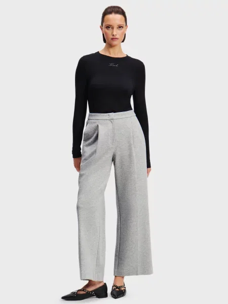 Кюлоти Karl Lagerfeld з джерсі сірі