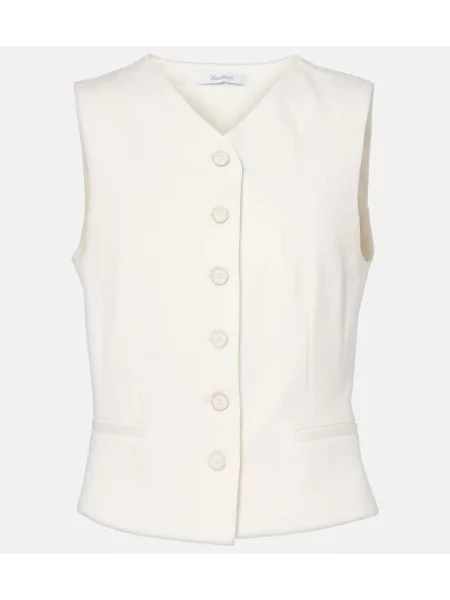 Vestă Max Mara alb
