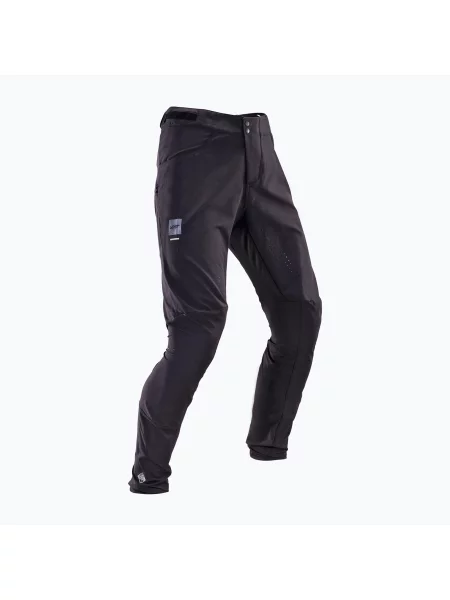 Cyklistické kalhoty Leatt MTB Trail ghost black černé