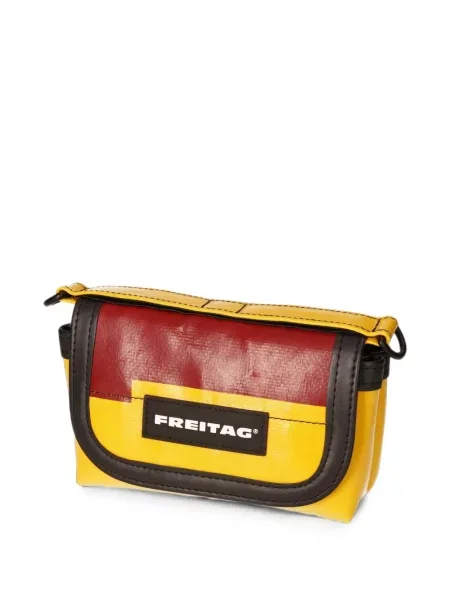 Crossbody táska Freitag autogrammal sárga