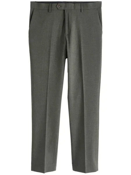 Next Chino kalhoty Motion Flex tmavě zelená