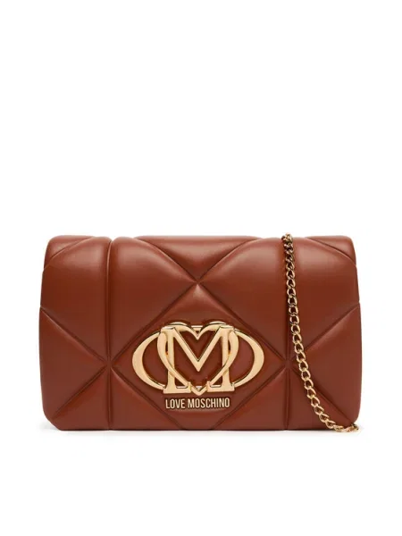 Geantă Love Moschino maro
