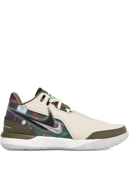 Sneakerși Nike Air Zoom cu șireturi din dantelă alergare alb