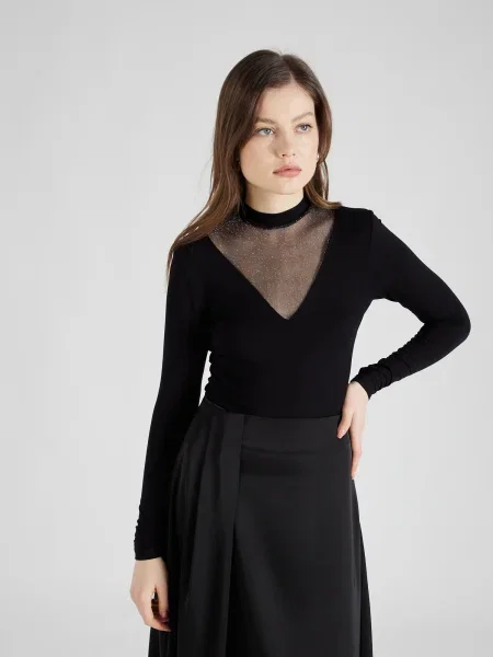 ABOUT YOU Tricou Silke' negru