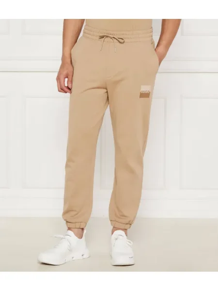 HUGO Pantaloni de trening Dusplitan bej