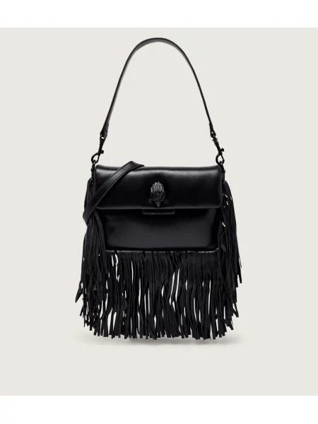 Kurt Geiger De piele geantă pe umăr Oxford negru