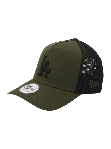 NEW ERA Čiapka Los Angeles Dodgers MLB olivová čierna