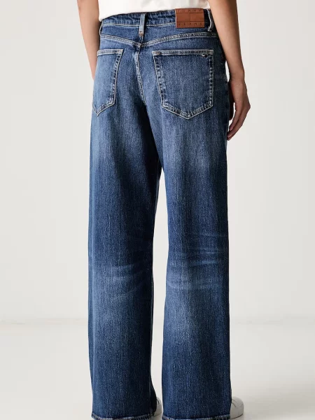 Tommy Jeans jeansy loose granatowe
