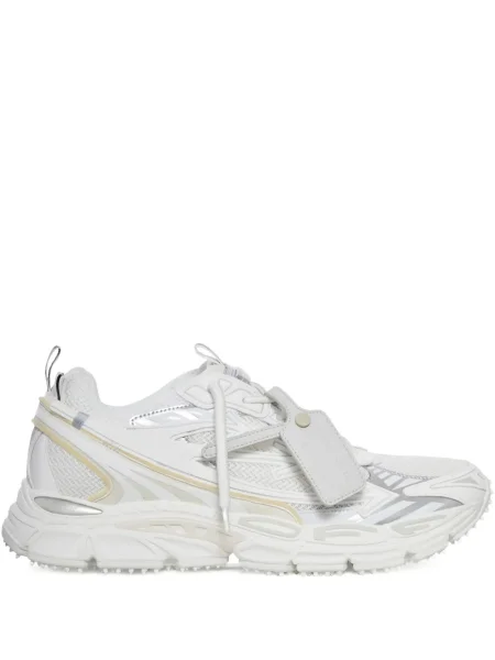 Sneakerși Off-white plasă alb