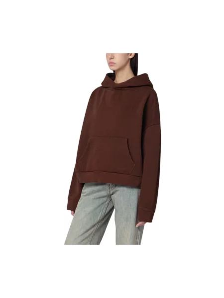 Bluza z kapturem Entire Studios brązowa