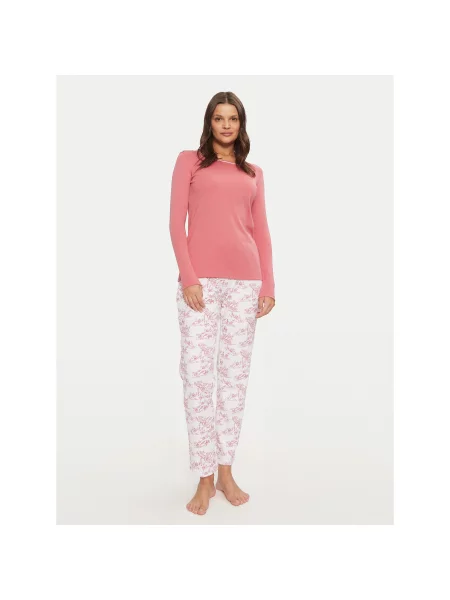 Selmark Pižama Regular Fit siva