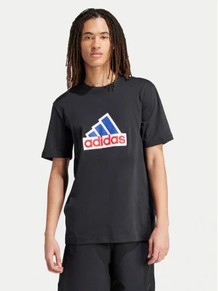 Tričko adidas čierna