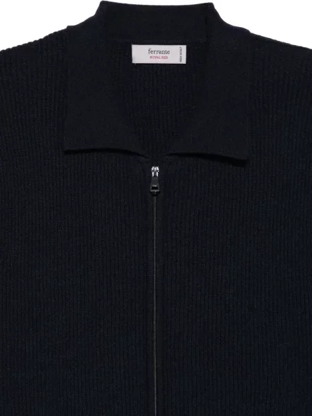 Cardigan Ferrante tricotate albastru