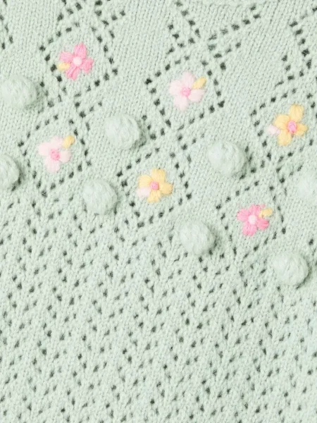 Sweter dziecięcy Louise Misha zielony