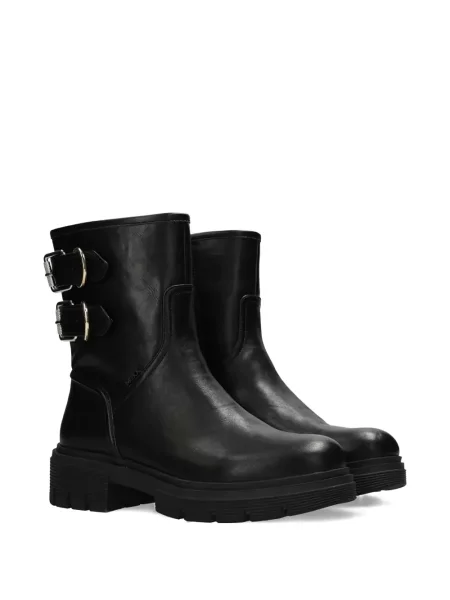 Botine Mexx cu platformă cu cataramă negru