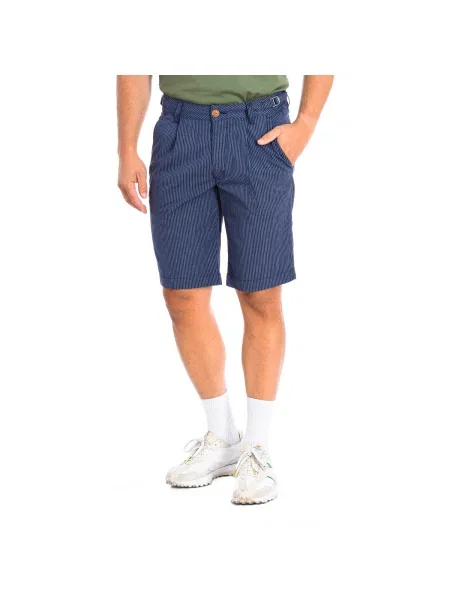 Pantaloni La Martina albastru