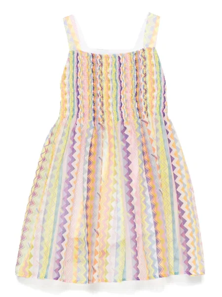 Sukienka dziecięca Missoni żółta