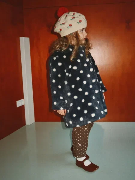 Konges Sløjd пальто зі штучного хутра дитяче FUZZIE COAT GRS