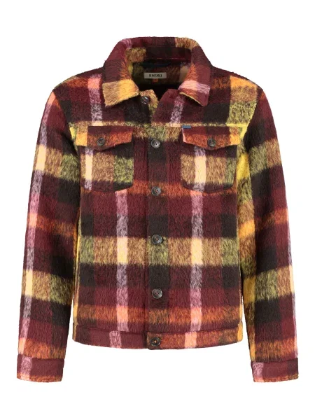 Shiwi Jopa iz flisa rumena / karminsko rdeča / črna bela