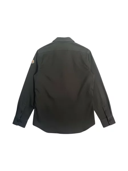 Koszula Moncler z długim rękawem czarna