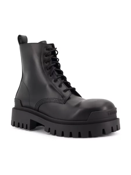 Botki Balenciaga skórzane czarne