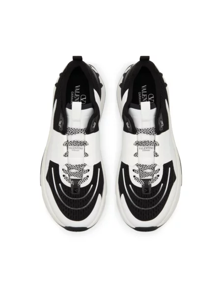 Sneakersy Valentino Garavani skórzane czarne