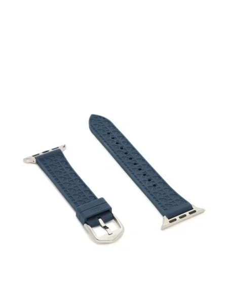 Fossil Náhradný remienok na hodinky Apple Watch Tmavomodrá