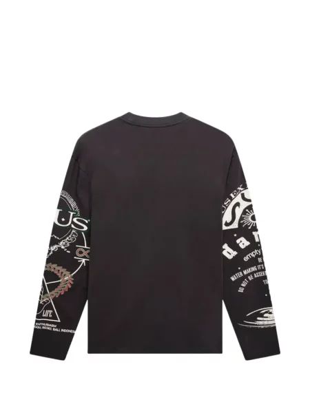 Tricou Deus Ex Machina cu imagine gri