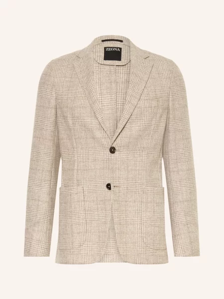 Zegna Sako Extra Slim Fit béžová