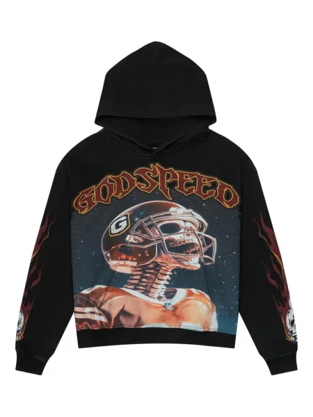 Hanorac cu glugă Godspeed negru