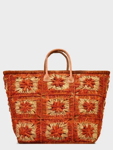 Le Comptoir de la plage Пляжна сумка Pretty_Caramel Солома коричневий