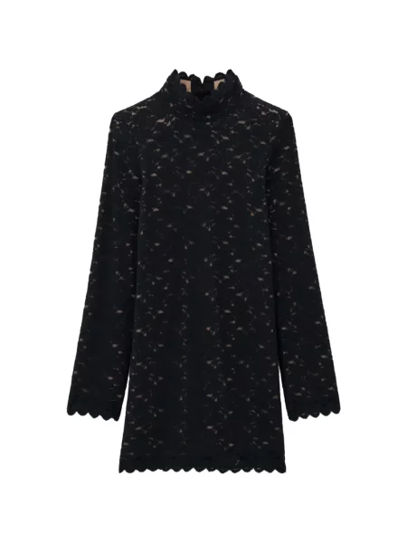 Rochie mini Ba&sh din dantelă negru