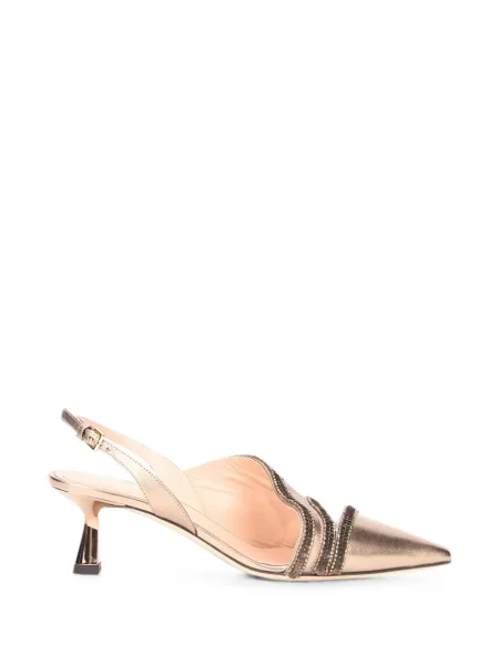 Pantofi cu toc Alberta Ferretti cu paiete
