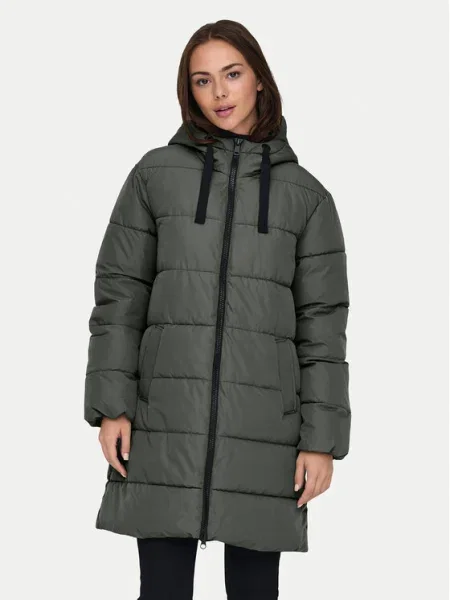 ONLY Зимно палто Clair сив