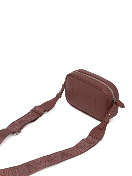 Kabelka Emporio Armani hnedá