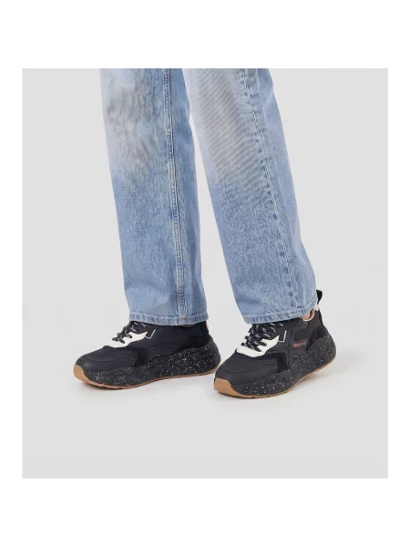 Sneakersy Alexander Smith zamszowe czarne