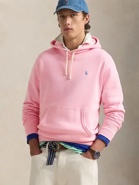 Geacă Polo Ralph Lauren roz