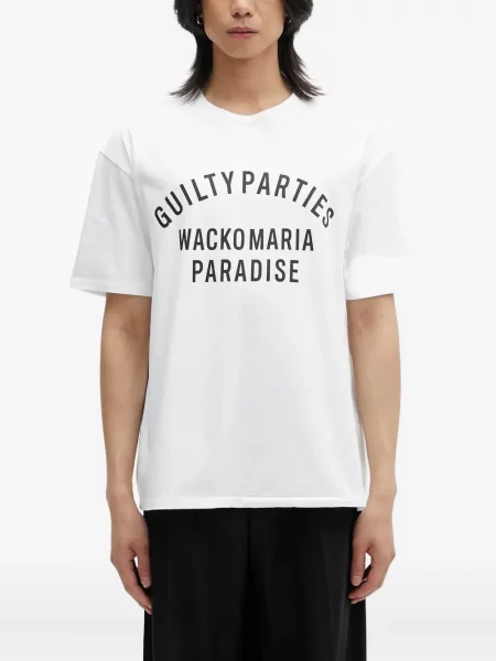 Tricou Wacko Maria cu imagine alb