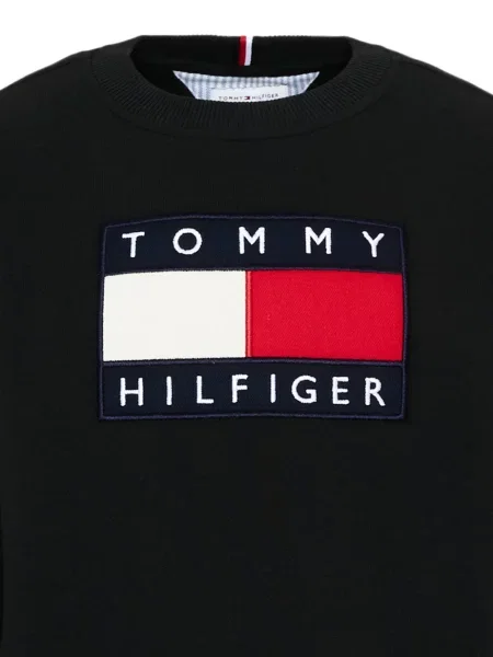 Bluza dziecięca Tommy Hilfiger czarna