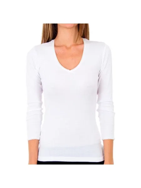Top Playtex alb