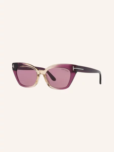 Tom Ford Okulary Przeciwsłoneczne Juliette lila beżowe