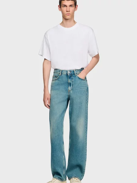 Джинсы Sandro синие