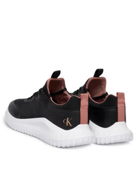Sportcipők Calvin Klein Jeans Eva Runner Laceup Sock Mat Mix fekete
