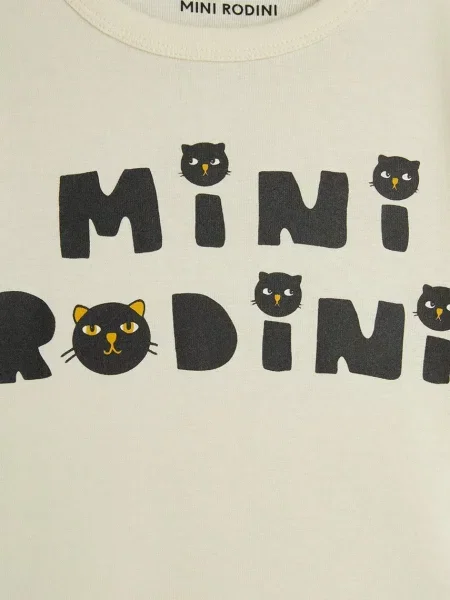 Mini Rodini Дитяча футболка Cats