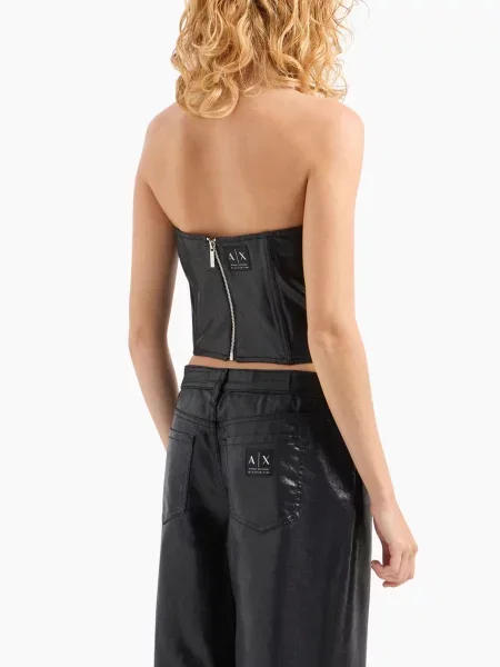 Топ Armani Exchange черный